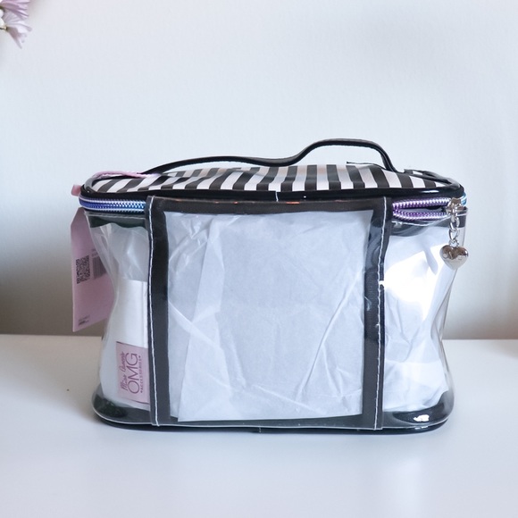 OMG Accessories Travel Clear Glam Makeup Bag - Picture 5 of 7